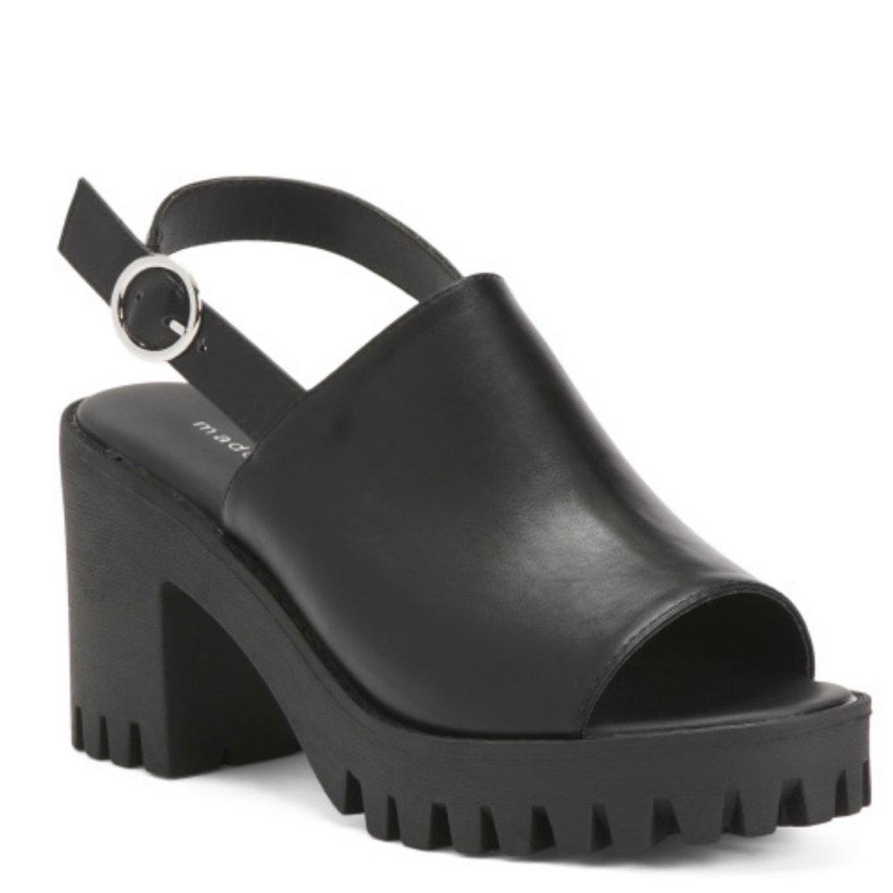 MADDEN GIRL - New in Box Block Lug Sole Heel Sandals